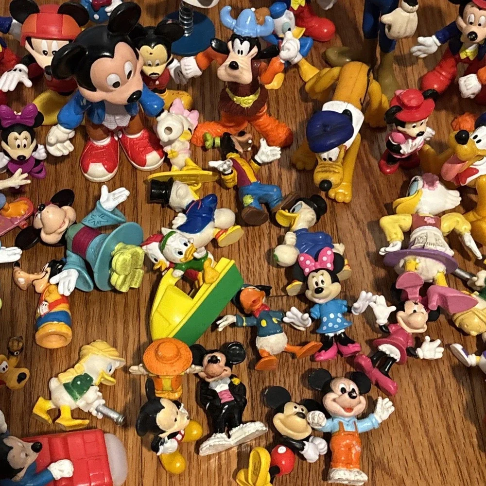 Lot Of Vintage‎ 70's/80s/90s Mickey Mouse And Friends Figurine Toys